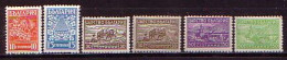 BULGARIA - 1940/41 - Regularly Stamps - 6v - Mi.407x, 408x, 409x, 409z,410x,411x.- MNH - Ungebraucht