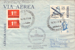 ARGENTINA - AEROGRAMME 1979 Uprated 18 P ANTARCTIC / 6013 - Postal Stationery