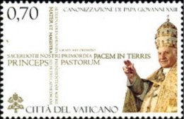 VATICANO CANONIZACIÓN 2014 Yv 1653 MNH - Ungebraucht