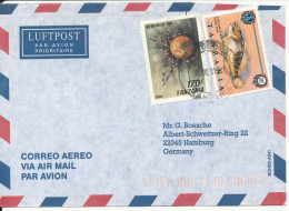 Tanzania Air Mail Cover Sent To Germany 11-8-1997 - Tanzanie (1964-...)