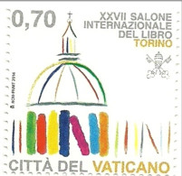 VATICANO SALÓN DEL LIBRO 2014 Yv 1647 MNH - Unused Stamps