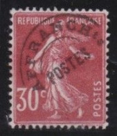 France  .  Y&T   .    PRE  59      .   (*) /  *         .       Neuf Avec Peu De Gomme - 1893-1947