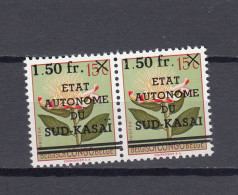 Zuid-Kasai Ocb Nr:  6 - V ** MNH (zie  Scan) Sans Point Sur Le I, - Süd-Kasai