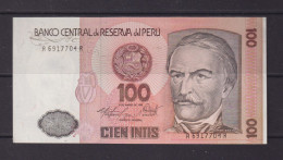 PERU - 1986 100 Intis UNC Banknote - Pérou