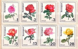 1970 Flora FLOWERS - ROSES  8v.-MNH BULGARIA / Bulgarie - Ungebraucht