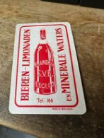 Flandria S.V.B. Eecloo Speelkaart Playing Card Joker Rood Red Bieren Limonaden Minerale Waters - Cartes à Jouer Classiques