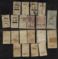 French Senegal Tax Stamps Late1800s To WW2, 10 Used, Hinged - Used Stamps