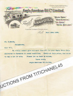 1895 HULL - Letter From ANGLO-AMERICAN OIL C° - Finest American Lamp Oils - United Kingdom