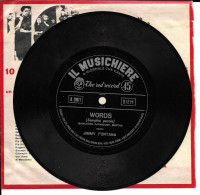 Jimmy Fontana - Words - Disco 45 Flexi - Sonstige - Italienische Musik