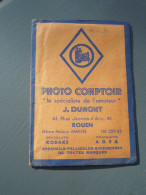 Pochette  " Photo Comptoir J. DUMONT " ROUEN - Supplies And Equipment