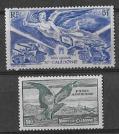 Nouvelle Calédonie - Poste Aérienne - YT N° 53 Et 54 ** - Neuf Sans Charnière - 1944 / 1946 - Nuevos