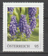 Österreich Personalisierte BM Blumen Traubenhyazinthe ** Postfrisch - Timbres Personnalisés