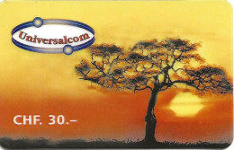 Switzerland: Prepaid Universalcom - Sunset (Serie 151) - Schweiz