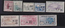 France  .  Y&T   .   162/169  (2 Scans)     .     *      .     Neuf Avec Gomme - Unused Stamps