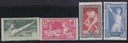 France  .  Y&T   .    183/186    .     *      .     Neuf Avec Gomme - Unused Stamps