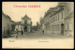 CPA - Carte Postale - Belgique - Publicité Chocolat Hardy - Beloeil - Place Communale (CP24276OK) - Belöil