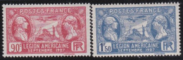 France  .  Y&T   .   244/245    .     *      .     Neuf Avec Gomme - Unused Stamps