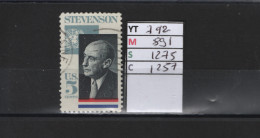 PRIX FIXE Obl 792 YT 891 MIC 1275 SCO 1251 GIB Adlaï Stevenson 1965 58A/11 - Gebraucht