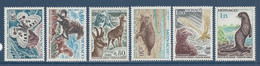 Monaco - YT N° 809 à 814 ** - Neuf Sans Charnière - 1970 - Unused Stamps