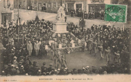 Rostrenen * Jour Inauguration Du Monument Aux Morts * Place * Villageois - Andere & Zonder Classificatie