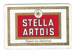 9a 1 Losse Speelkaart Brij. Stella Artois Leuven - Sonstige & Ohne Zuordnung