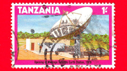 TANZANIA - Usato - 1979 - Apertura Della Stazione Terrestre Satellitare Mwenge - Antenne Paraboliche - 1 - Tanzanie (1964-...)