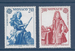 Monaco - YT N° 1459 Et 1460 ** - Neuf Sans Charnière - 1985 - Ungebraucht