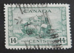 CANADA YT 215 OBLITÉRÉ "CHAR D ASSAUT" ANNÉES 1943/1948 - Used Stamps