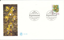 GREENLAND FDC 29-2-1996 Complete Set ORCHIDS With Cachet - FDC