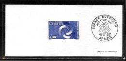 1E53 - ENCART SAR LOR LUX - CACHET METZ DU 16/10/97 - Pseudo-entiers Officiels