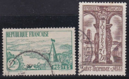 France  .  Y&T   .  301/302      .     O      .     Oblitéré - Oblitérés