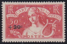 France  .  Y&T   .   329     .     *      .     Neuf Avec Gomme - Unused Stamps
