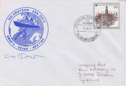 Germany FS Polarstern Esop 2 - Veins - Arktief  Signature Ca Polarstern 15.10.1998  (JS165C) - Polar Ships & Icebreakers