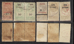 French Ivory Coast Tax Stamps1892-1944 , 6 Used, Hinged - Used Stamps