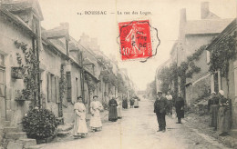 Boussac * 1909 * La Rue Des Loges * Villageois - Boussac