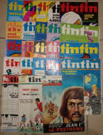 Journal TINTIN - Lot De 23 Anciens Magazines - Lotti E Stock Libri