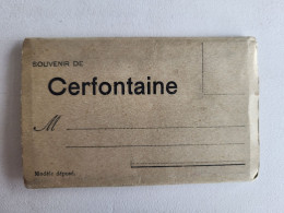 CERFONTAINE - Mini Carnet 10 Vues - Rare - Cerfontaine