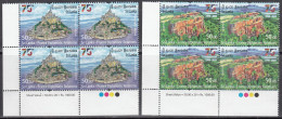 SRI LANKA  2023 Diplomatic Relations With FRANCE, Set  2v In Blocks Of 4 With Traffic Lights, MNH - Sri Lanka (Ceylon) (1948-...)