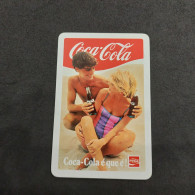 Calendarietto 1985. Coca Cola. Portoghese. Condizioni Eccellenti. Cartoncino. . - Small : 1981-90