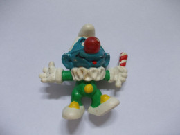 Figurine Schtroumpf / Smurf Als Clown - I Puffi