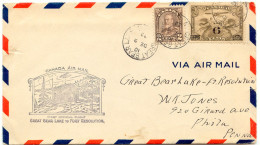 CANADA 1932, Very Fine Rare First Flight Canada Air "GREAT BEAR LAKE - FORT RESOLUTION" W. Provisional Airmail Issue - Poste Aérienne