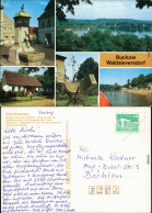 Waldsieversdorf Buckow: Brunnen, Überblick, Gaststätte, Forsthaus, Strand 1987 - Buckow