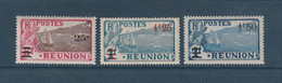 Réunion - YT N° 103 à 105 ** - Neuf Sans Charnière - 1924 1927 - Nuevos