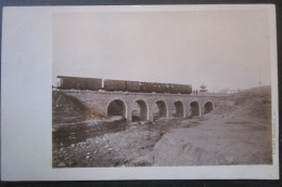 Chine Chemin Fer Shanxi Carte Photo Ancienne  Viaduc Train - Chine