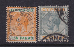 Cyprus, Scott 72-73 (SG 85-86), Used - Chipre (...-1960)