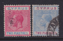 Cyprus, Scott 79-80 (SG 92-93), Used - Cyprus (...-1960)