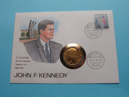 JOHN F. KENNEDY ( Half Dollar 1979 ) Berlin 1989 ( Zie/See Scans ) Numislettre N° 06506 ! - Commemoratives