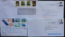 Holland - 4 Covers To Italy - Lettres & Documents