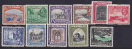 Cyprus, Scott 125-135 (SG 133-143), MHR - Zypern (...-1960)