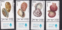 ISRAEL MNH NEUF **  1977 Faune Coquillages - Nuevos (con Tab)